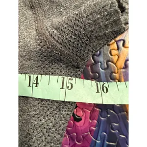 Lululemon Swiftly Tech Short Sleeve Shirt Heathered Grey Women Slim Fit flaw‎ thumbnail 5