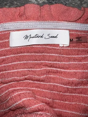 Mustard Seed Peach Coral Skirt thumbnail 3