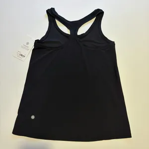 NWT! Athleta Black Racerback Tank thumbnail 2