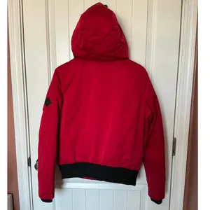 Hollister Ultimate Down Jacket Women's Medium Red/Black thumbnail 2