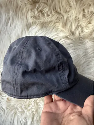 Adidas Classic Dark Gray Baseball Cap with Hot Pink Logo thumbnail 6