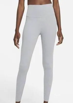 Nike high waisted leggings in cloud gray, S thumbnail 1
