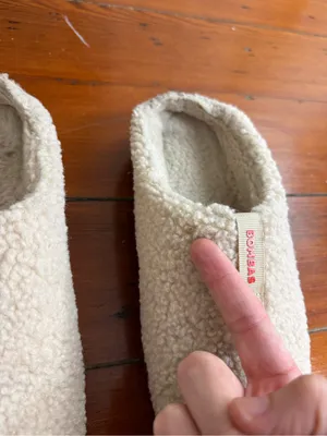 Bombas Women Sunday Faux Fur Cozy Slippers Sz 10 💛🍄 thumbnail 5