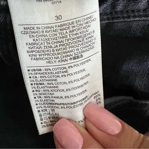 Banana Republic Dark Wash Skinny‎ Denim Jeans thumbnail 8