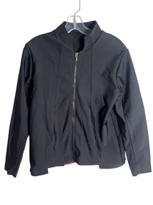 Aday Over and out zip lightweight bomber jacket Black S thumbnail 2