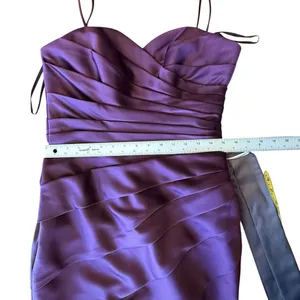 Sorella Vita NWT Cocktail Dress Style 2399 Women’s Size: 12 Color: Aubergine thumbnail 10