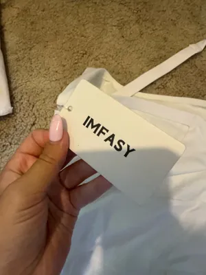 White Athletic Romper Amazon thumbnail 3