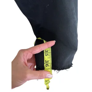 Levi's Black Denim Jeans W25 L30 Button Fly Raw Hem thumbnail 6