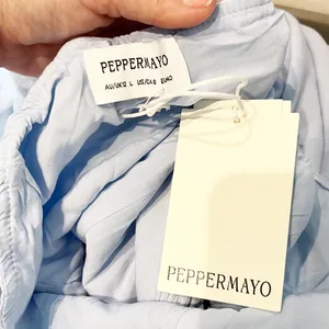 Peppermayo Strapless Esra Linen Maxi Slip Dress Blue 8 thumbnail 4