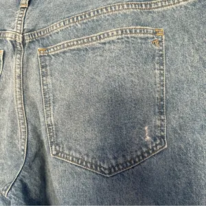 Madewell Low Slung Straight Leg High Rise Jeans Plus Size 33 thumbnail 10