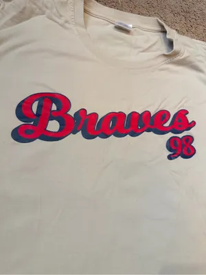 Morgan Wallen 98 Braves-Inspired Graphic Tee | Women’s Large thumbnail 8