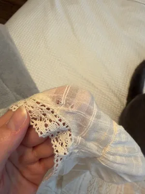 American Eagle Cream Dress Lace thumbnail 4