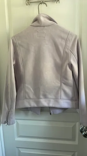 Old navy lilac suede jacket  thumbnail 2