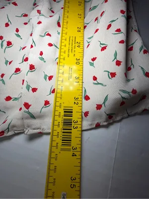 Glamorous Cream Mini Dress with Red Cherry Print thumbnail 5
