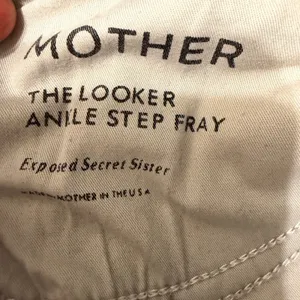 MOTHER Crop Jeans Shoot To Thrill Blue Denim Size 27- Stretch *ALTERED thumbnail 8