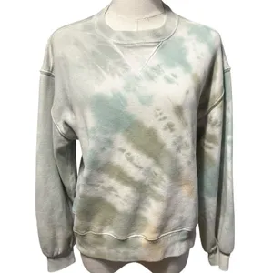 Abercrombie & Fitch Size S Tie Dyed Sweatshirt Soft A & F Collection Crop Boho thumbnail 2