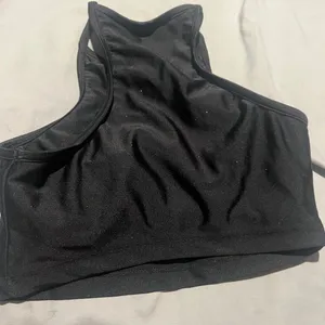 Beach Riot black sparkly small sports bra tank‎ thumbnail 5