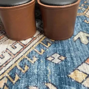 Zby Black Slip On Teddy Textured Clogs Size 8.5 Retro Fall thumbnail 5