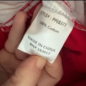 Princess Polly Red Cargo Pants Size 4 | Y2K Streetwear Utility Pants thumbnail 4