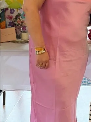 Sleeveless Pink Maxi Dress xxl thumbnail 3