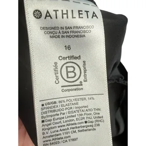 Athleta Womens Brooklyn Heights Wide Leg High Rise Cargo Pants Black Size 16 thumbnail 12