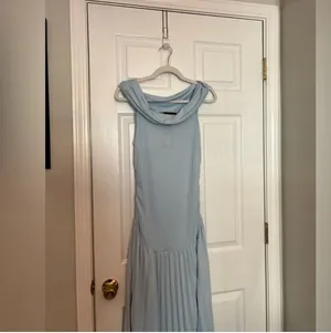 LIONESS Field Of Dreams Dress in Light Blue thumbnail 4