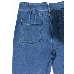 Maeve Anthropologie Junie Wide Leg High Rise Sailor Utility Trouser Jean Size 30 thumbnail 10