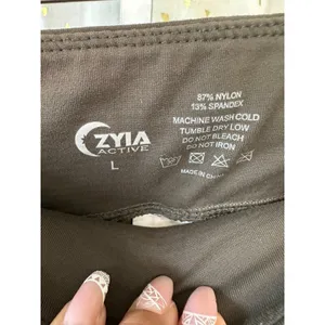 Zyia Active Olive Snag Resistant Lightweight Elastic Drawstring Trial Joggers L thumbnail 6