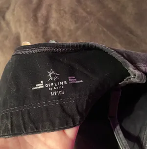 Aerie Gray Sports Bra thumbnail 4