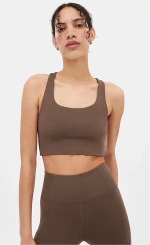 Girlfriend Collective Paloma Racerback Sports Bra Size Large thumbnail 1
