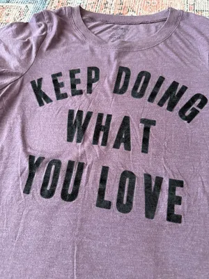 Natural Life ‘Keep Doing What You Love'  Tee Size Small thumbnail 5
