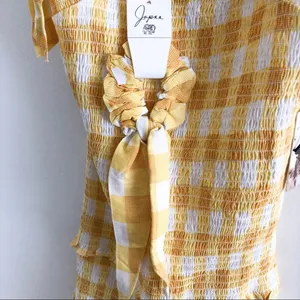 Sincerely Jules Dress Gingham Dress with Scrunchie thumbnail 6