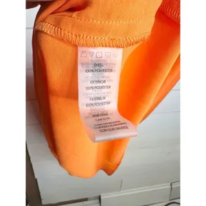 Karl Lagerfeld Paris Orange Spaghetti Straps Ruffled Bottom Cowl Slip Dress 12 thumbnail 9