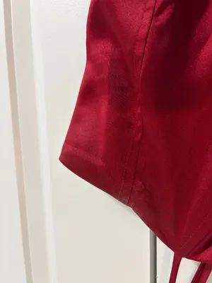 Satin Ruched Mini Dress thumbnail 5