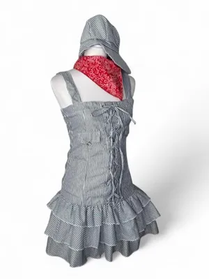 Sexy train engineers costume Gray Size XS thumbnail 2