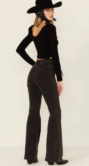 Free People Florence Flare Jeans thumbnail 2