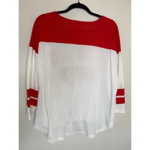 National Football League Kansas City Chiefs Red Gold Glitter Jersey Top Size Medium thumbnail 8