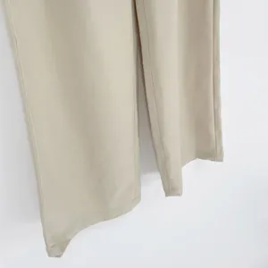 4th Reckless Archer Asymmetric Trousers High Waisted Beige Women's S NEW thumbnail 4