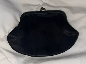 Vintage Black Coin Purse/Change Purse thumbnail 1