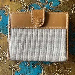 FENDI VINTAGE Bi-fold card‎ holder striped thumbnail 3