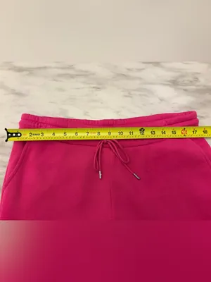 NWT True Religion Rhinestone Crown Fleece Joggers Size Medium Pink Y2K thumbnail 7