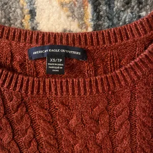 American Eagle‎ Sweater Y2K Size XS Wool Blend Knit Zipper Detail thumbnail 2