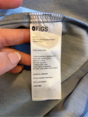Figs Rafaela Oversized Scrub Top sz XXL thumbnail 4