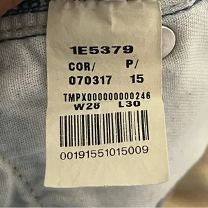 Women's Abercrombie & Fitch‎ Super Skinny Size 28 X 30 White Denim Jeans thumbnail 9