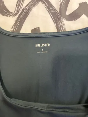 HOLLISTER soft stretch seamless fabric scoop top thumbnail 4