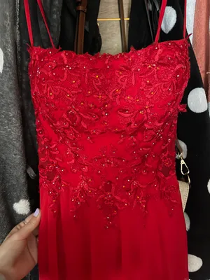 Red Prom Dress thumbnail 5