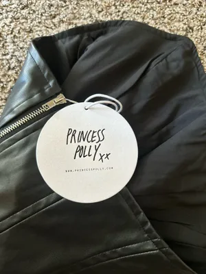 princess polly black corset strapless top thumbnail 5