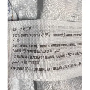 Abercrombie & Fitch The 90's Baggy Low Rise Jeans‎ Blue Light Wash Women 31/12 thumbnail 4