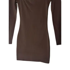 Aritzia Babaton Women's Sz S Contour Longsleeve Contour Squareneck Mini Dress thumbnail 4
