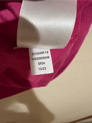 Athleta With Ease Tee Athletic Active Short Sleeve T-Shirt Hot Pink Size Small thumbnail 8